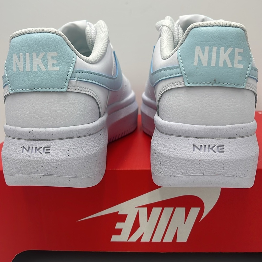 Nike Court Vision Alta
Women' Shoes
White/Glacier Blue
Style DZ5394-101 Platform - Picture 15 of 16